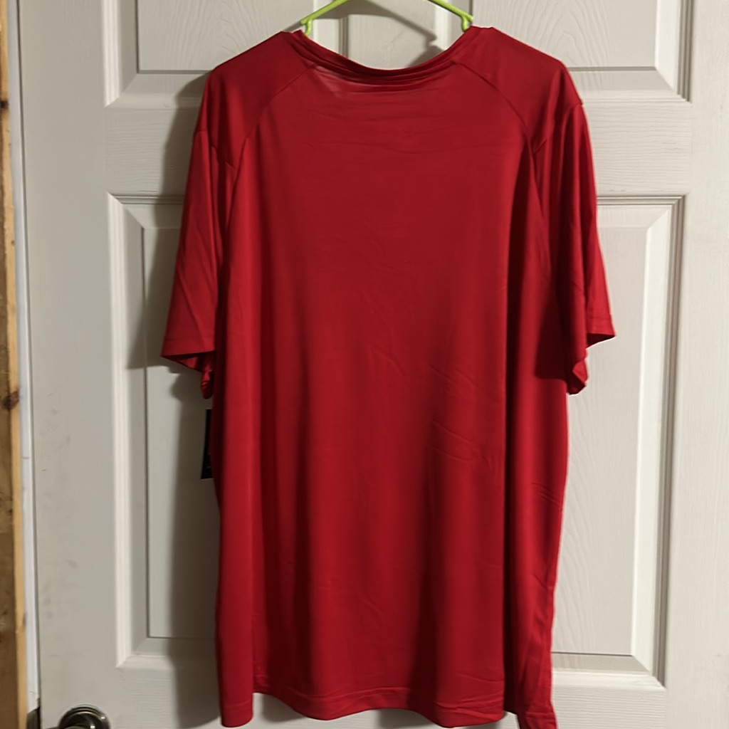 Athletic Works Jersey Tee: Red: New With Tags: Size 3x — image 3 of 3